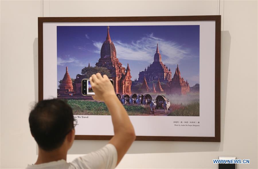 MYANMAR-YANGON-PHOTO EXHIBITION