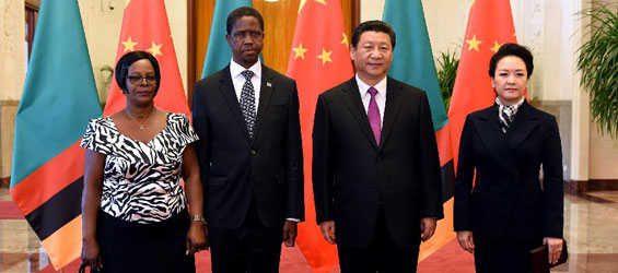 China, Zambia vow to further promote ties