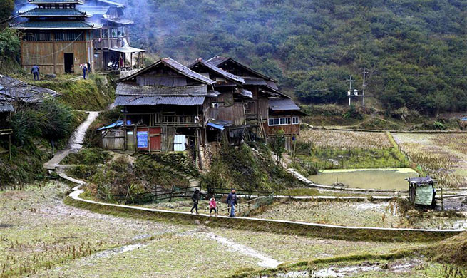 Pic story: school in China's Guangxi only has 3 people in total