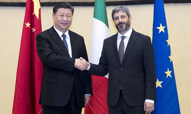 Xi meets Italian lower house speaker