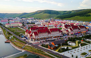 In pics: summer resort city Arxan in N China's Inner Mongolia