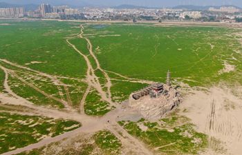 China's largest freshwater lake enters dry season