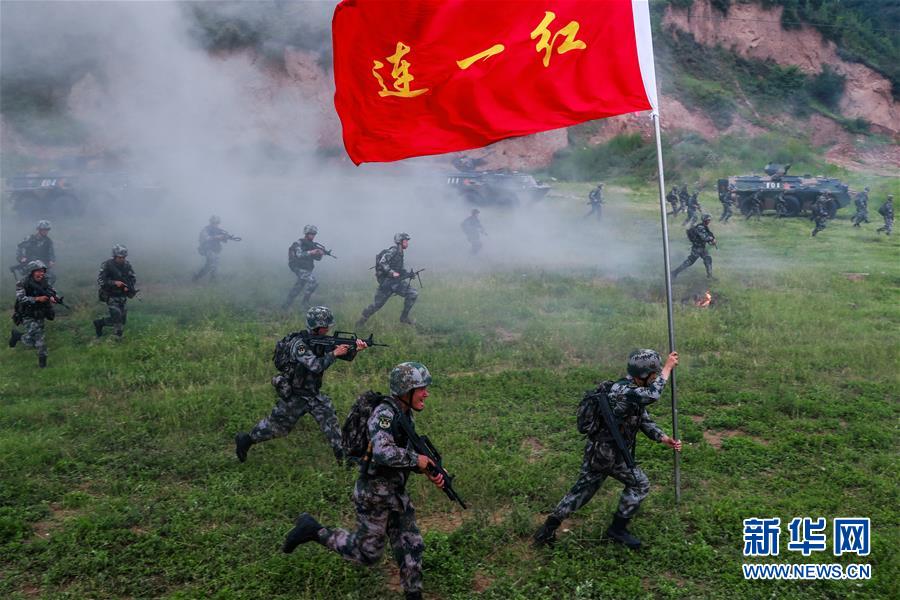 （圖文互動）（1）永遠的英雄連——第83集團軍某旅“紅一連”弘揚抗戰精神練兵備戰記事