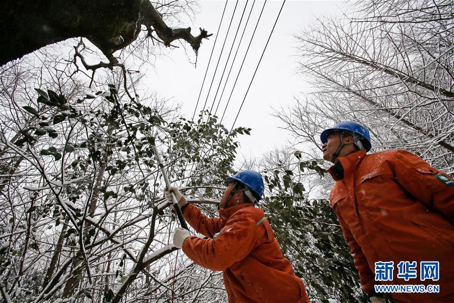 （新華全媒頭條）（8）雨雪冰凍中，他們奮力前行——基層黨員干群抗擊冰雪災害紀實