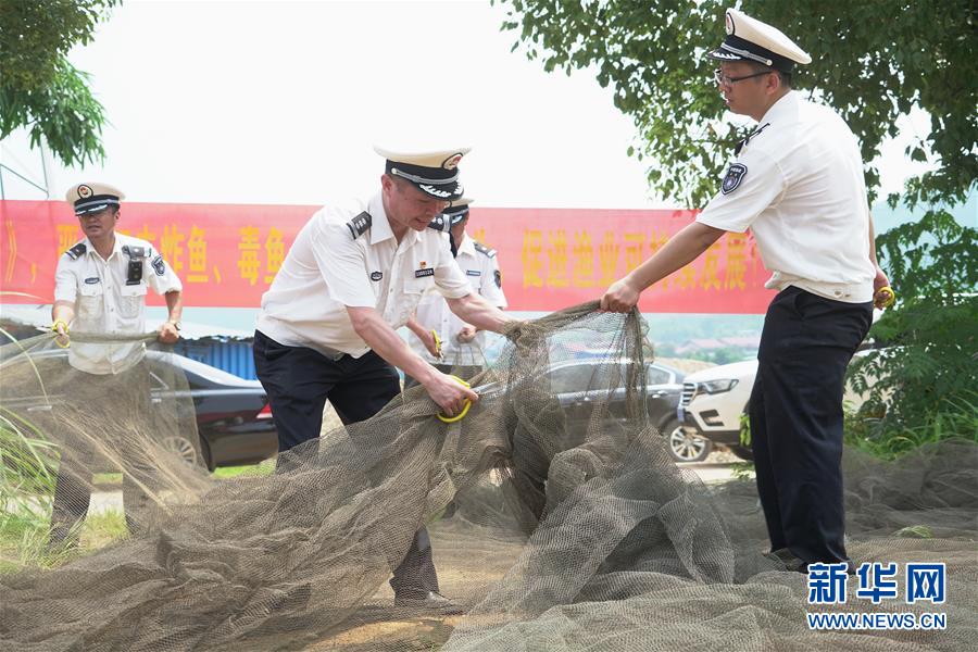 （法制）（2）福建集中銷毀違規漁具