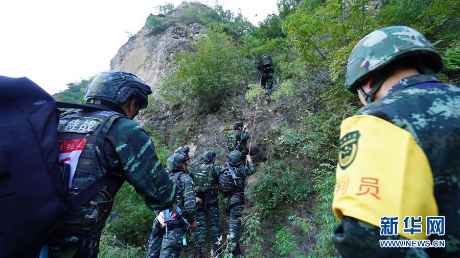 （圖文互動）（7）一切為了實戰——武警部隊“巔峰”特戰比武競賽現場見聞