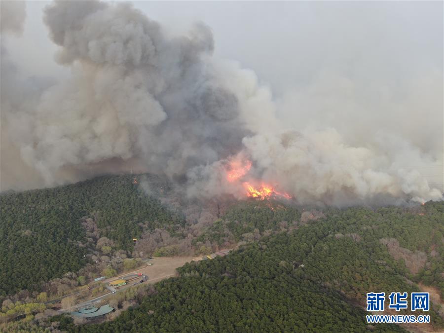 （XHDW）沈陽棋盤山突發火災