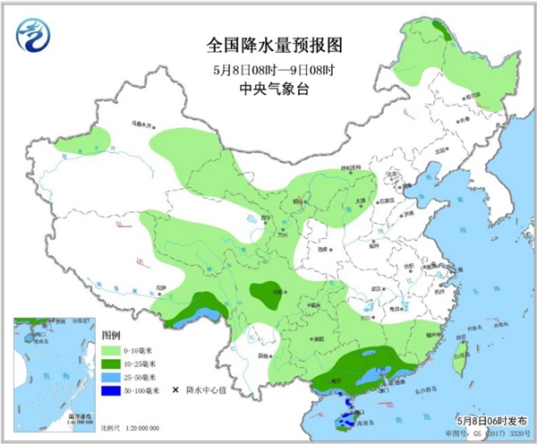 冷空氣要撤啦！今日全國降水整體弱 華南仍有強對流