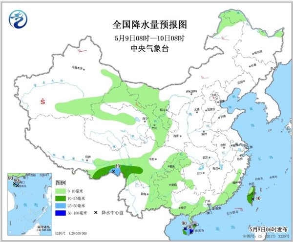 周末前全國降水縮減 東北華北等地氣溫再沖30℃