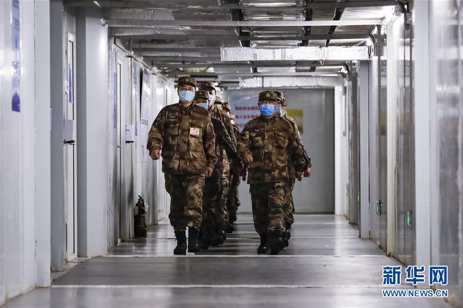 （圖文互動）（2）經中央軍委主席習近平批準 軍隊支援湖北醫療隊圓滿完成任務回撤