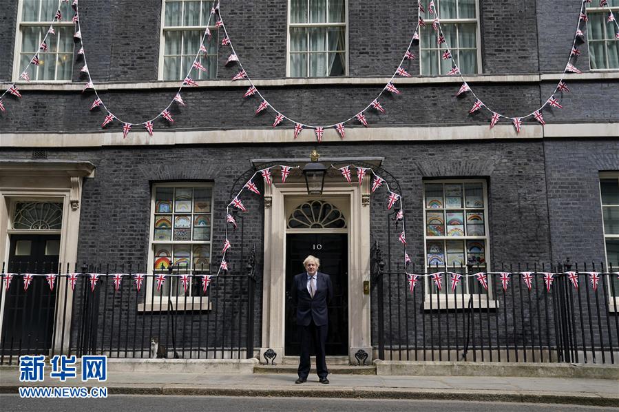 （國際）（2）英國首相紀念二戰勝利75周年