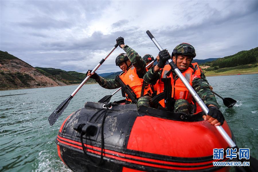 （圖文互動）（1）武警部隊抓好常態化疫情防控條件下“魔鬼周”極限訓練