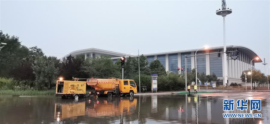 （防汛抗洪·圖文互動）（1）天津：全力以赴，不讓“城市看海”再現