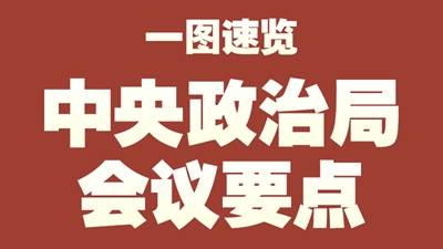 一圖速覽中央政治局會議要點