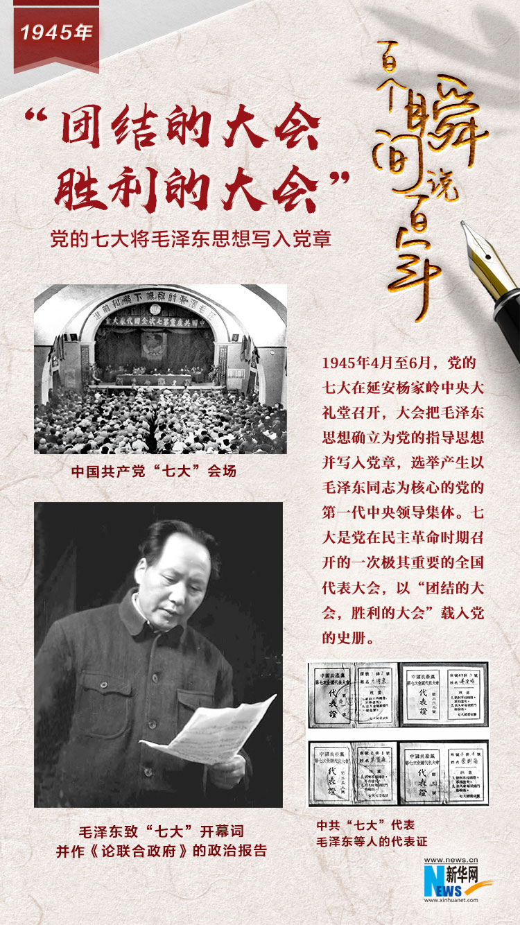 1945，“團結的大會，勝利的大會”