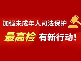 加強未成年人司法保護 最高檢有新行動！