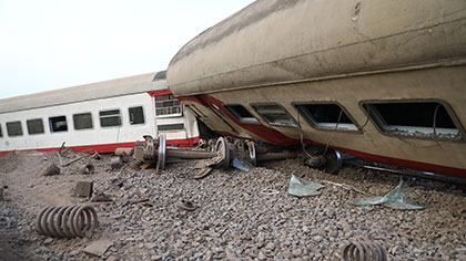 埃及再發生列車事故 11人死98人受傷