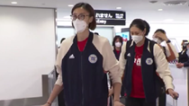 中國女排飛抵東京 備戰奧運會測試賽