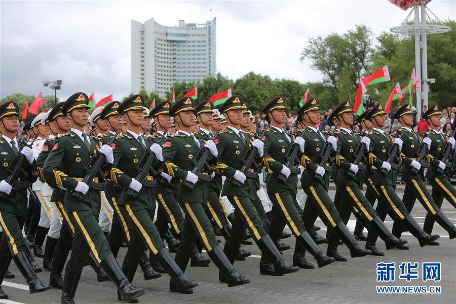 （國際）（2）白俄羅斯舉行獨立日閱兵式　解放軍儀仗隊首次應邀參加