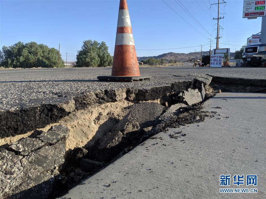 （國際）（3）美國加州強震過后余震頻繁　震中地區進入緊急狀態