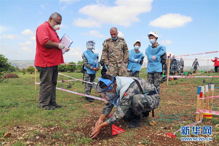 （XHDW·圖文互動）（2）中國赴黎維和官兵獲聯合國人道主義掃雷資質