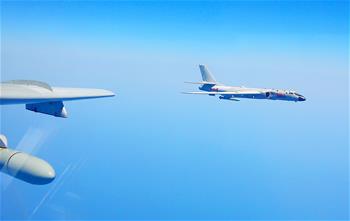 空軍多語種宣傳片《戰神繞島新航跡》向海內外發布